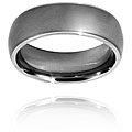 Titanium Two-tone Domed Ring