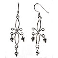 Sterling Silver Dangling Chandelier Earrings