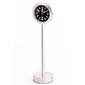 Swiss Military Airport Black Desktop Clock