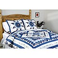 Crystal Blue Quilt Set