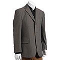 U&I Men's Olive Stripe Sportcoat