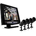 Ultra Slim All-In-One 17-inch LCD-DVR with 4 Cameras