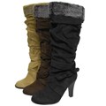Glaze by Adi Women's High Heel Slouch Boots