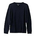 Alpaca Wool 'Oceanic' Men's Navy Blue Sweater (Peru)