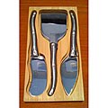 Barenthal Stainless Steel Laguiole 3-piece Cheese Server Set