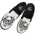 Lucky 13 Anchor Skull Slip-on Shoes