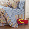 Hawaiian Surf Blue Pillows (Set of 2)