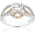 18k Gold 1 1/2ct TDW Certified Diamond Engagement Ring (G, SI1) (Size 6.5)