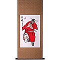 'Chinese Demon Hunter' Wall Scroll Painting