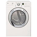 LG Front-load XL Capacity White Electric Dryer