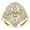 10k Yellow Gold 1/2ct TDW Diamond Ring (H-I, I2)