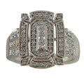 10k White Gold 1/2ct TDW Diamond Ring (H-I, I2)