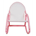 Hoohobbers Pastel Mesh Folding Rocking Chair