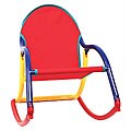 Hoohobbers Primary Canvas Folding Rocking Chair