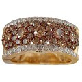 10k Yellow Gold 2ct TDW Diamond Ring (H-I, I2) (Size 7)