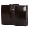 Abbyson Black Leather Briefcase