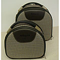 Abbyson Women's 2-piece Biege Travel Case Set