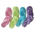 Sleep Innovations Women's Fuzzy Flip-flop Slippers