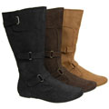 Misbehave by Adi Women's Mid-calf Ultrasuede Boots