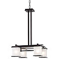 Kenroy Aztec 4-light Chandelier