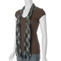 Self Esteem Junior's Short-sleeve V-neck Tee and Scarf