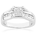 14k Gold 3/4ct TDW Princess Diamond Engagement Ring (H-I, I1-I2)