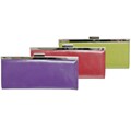 Mundi Patent Leather Clip Top Clutch