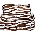 OiOi Zebra Tote Diaper Bag