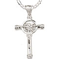 Sterling Silver Crucifix Necklace