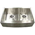 Ticor Undermount Stainless Steel 16-gauge Apron Farm Kitchen Sink