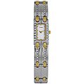 Timex Women's White Dial Two-tone Fashion Watch