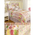 Stephanie Cotton Patchwork Quilt Set and Pillow