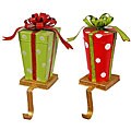 Gift Box Stocking Holders (Set of 2)