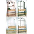 Bakers' Rack with Wooden Drawers