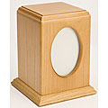 Tribute Oak Wood Pet Urn (Up to 60 Pounds)