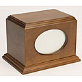 Citation Walnut Wood Pet Urn (Up to 60 Pounds)