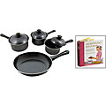 Nonstick 7-piece Cookware Set and Deceptively Delicious Cookbook