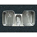 Ticor Undermount Stainless Steel 16 Gauge Triple Bowl Kitchen Sink
