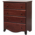 Emi Cherry 4-drawer Dresser