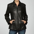Izod Women's New Zealand Lamb Leather Jacket