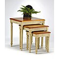Office Star Country Cottage 3-piece Nesting Table Set