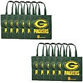 Green Bay Packers Reusable Bags (Set of 12)