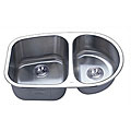Undermount Stainless Steel 16 Gauge Double Bowl Kitchen Sink