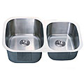 Undermount Stainless Steel Double Bowl Sink