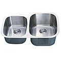 Undermount Stainless Steel Double Bowl Sink