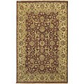 Hand-knotted Floral Motif Wool Rug (2'6 x 10')