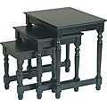 Office Star Manhattan 3-piece Nesting Table Set