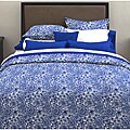 Toile Floral Cobalt 7-piece Bedding Ensemble