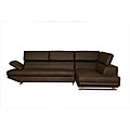Shakespeare Dark Brown Sectional Sofa/ Chaise