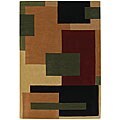 Hand-tufted Lucine Wool Rug (7'9 Round)